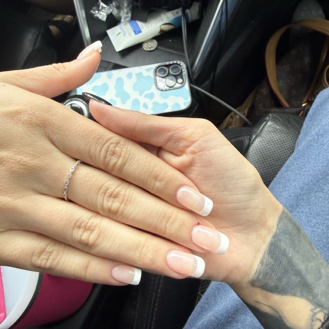 Natural French gel