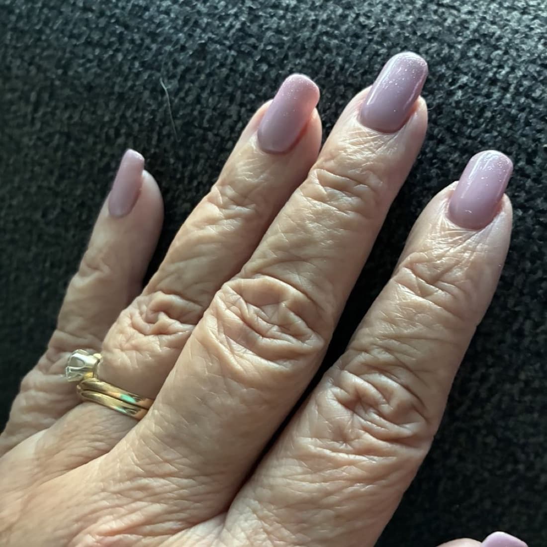 Lavender manicure