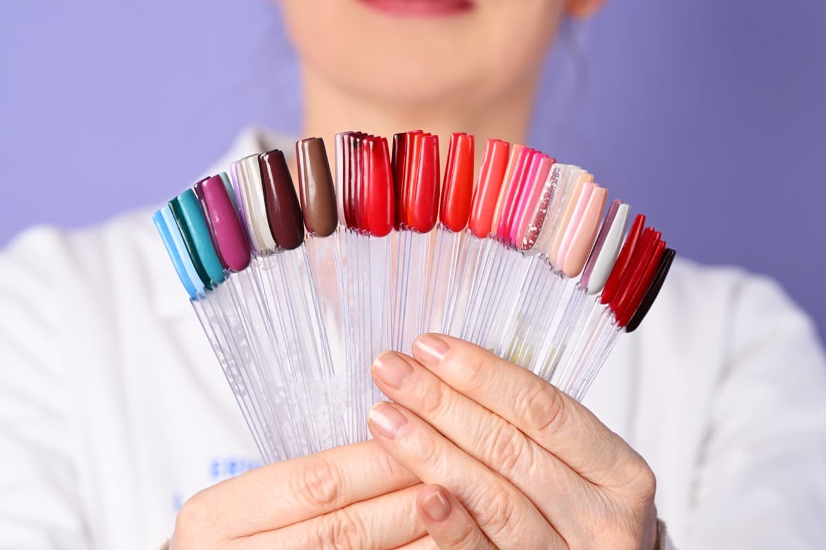 Tropical Ombre Nails